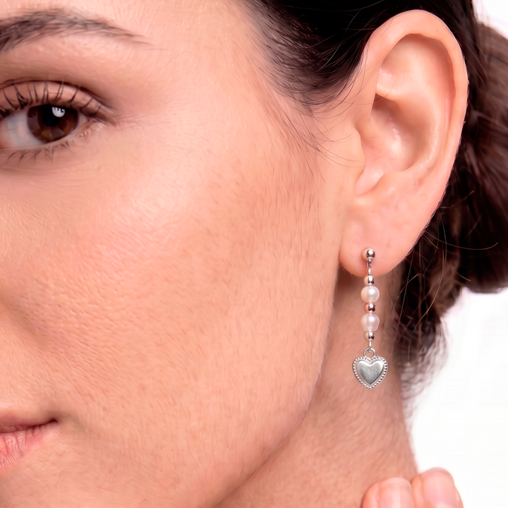 Aretes Acero Sweet Romance