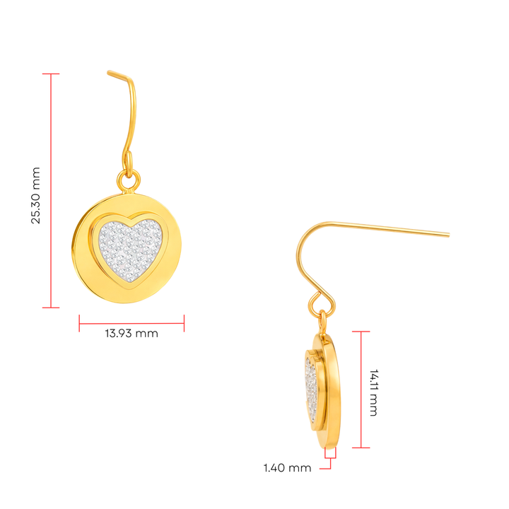 Aretes Acero Brilloza