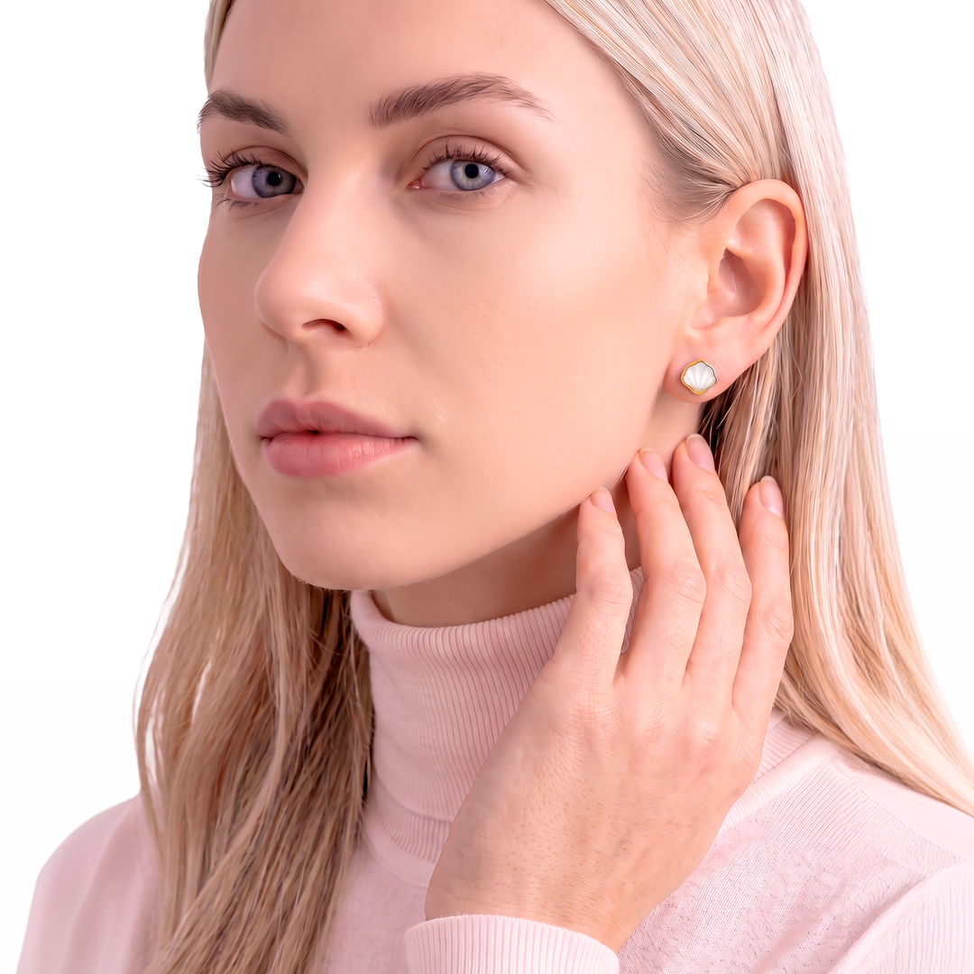 Aretes Acero Moana