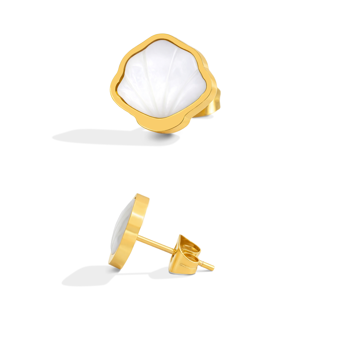 Aretes Acero Moana