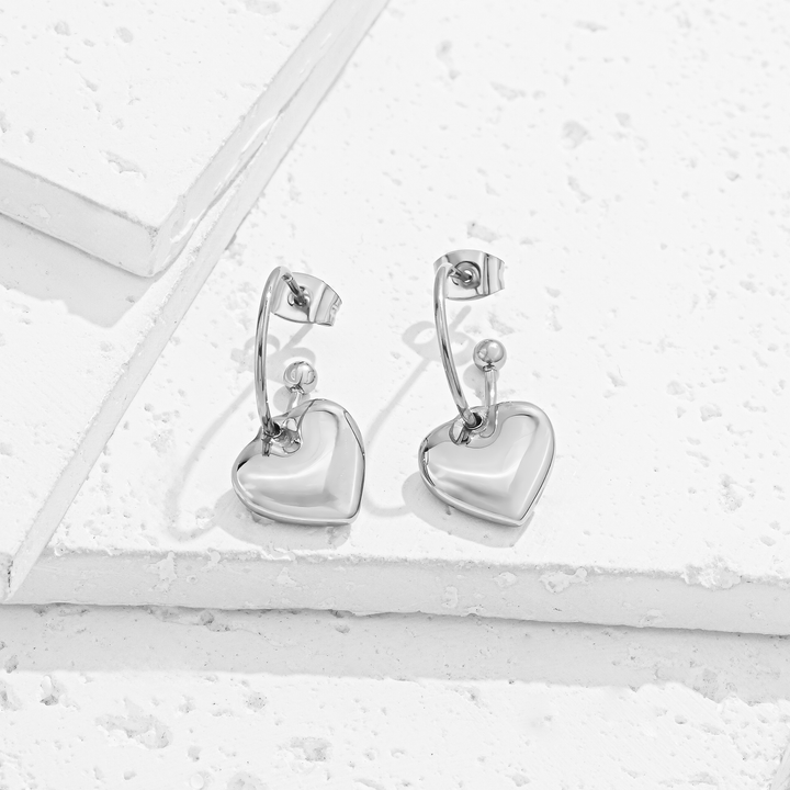 Aretes Acero Alma Gemela