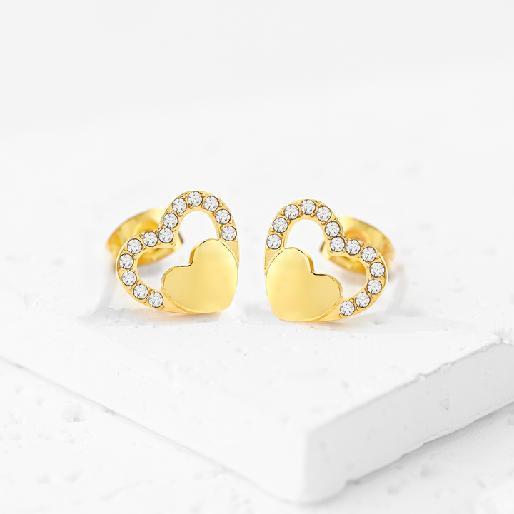 Aretes Acero Amor