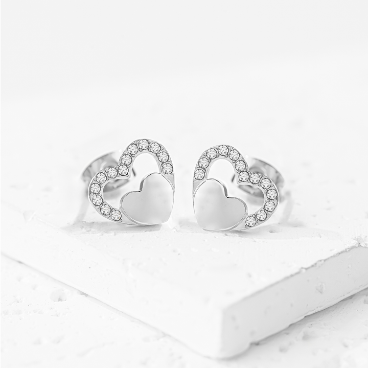 Aretes Acero Amor