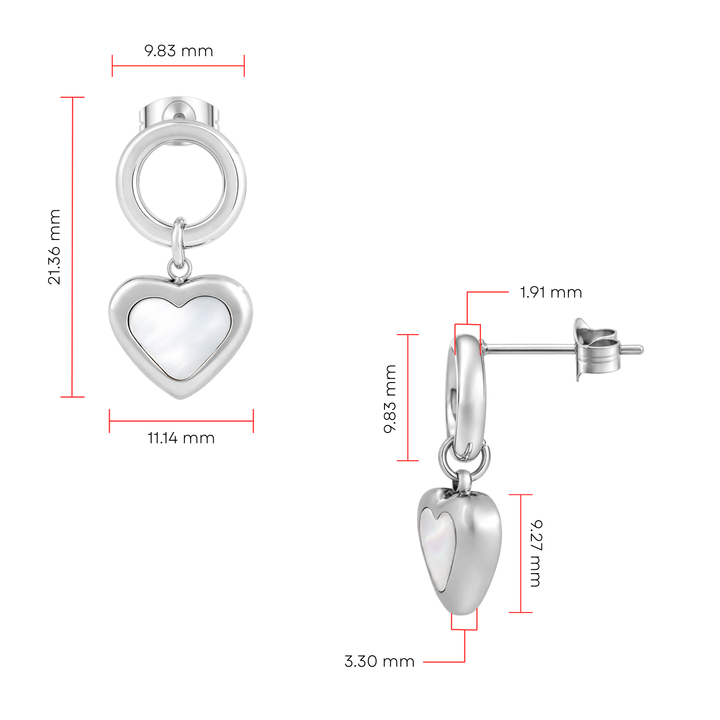 Aretes Acero Prestigio