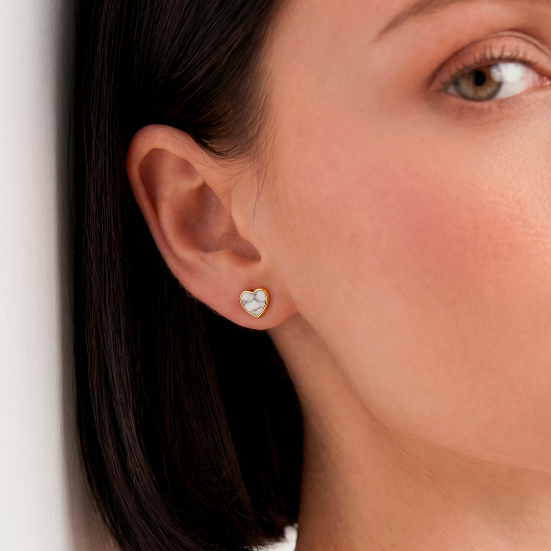 Aretes Acero Haowlita Gaia Love