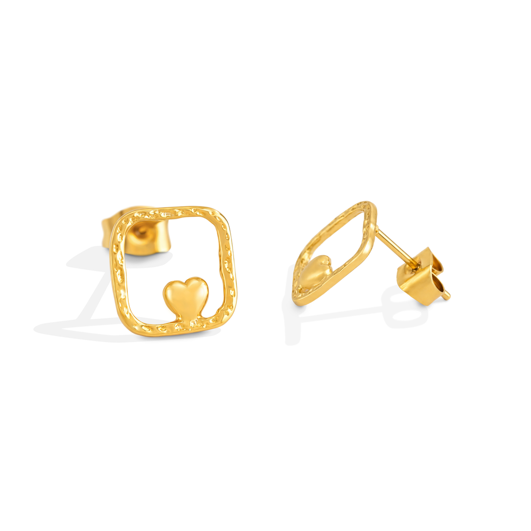 Aretes Acero Say Love