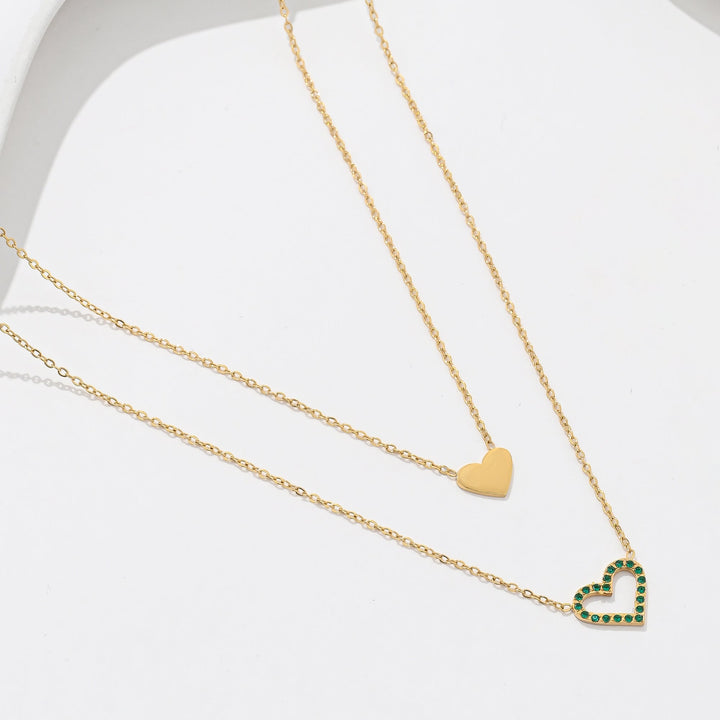 Collar Acero Encanto Jade