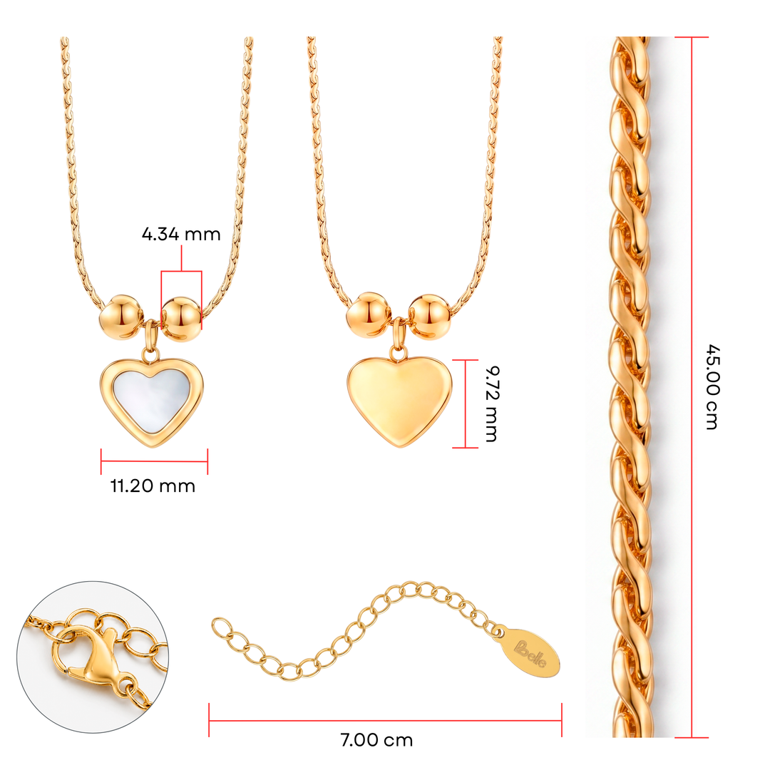 Collar Acero Marina Gold