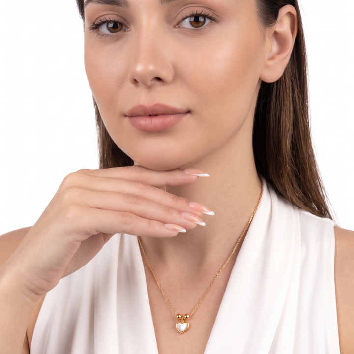 Collar Acero Marina Gold