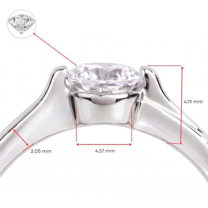 Anillo Acero Amélie
