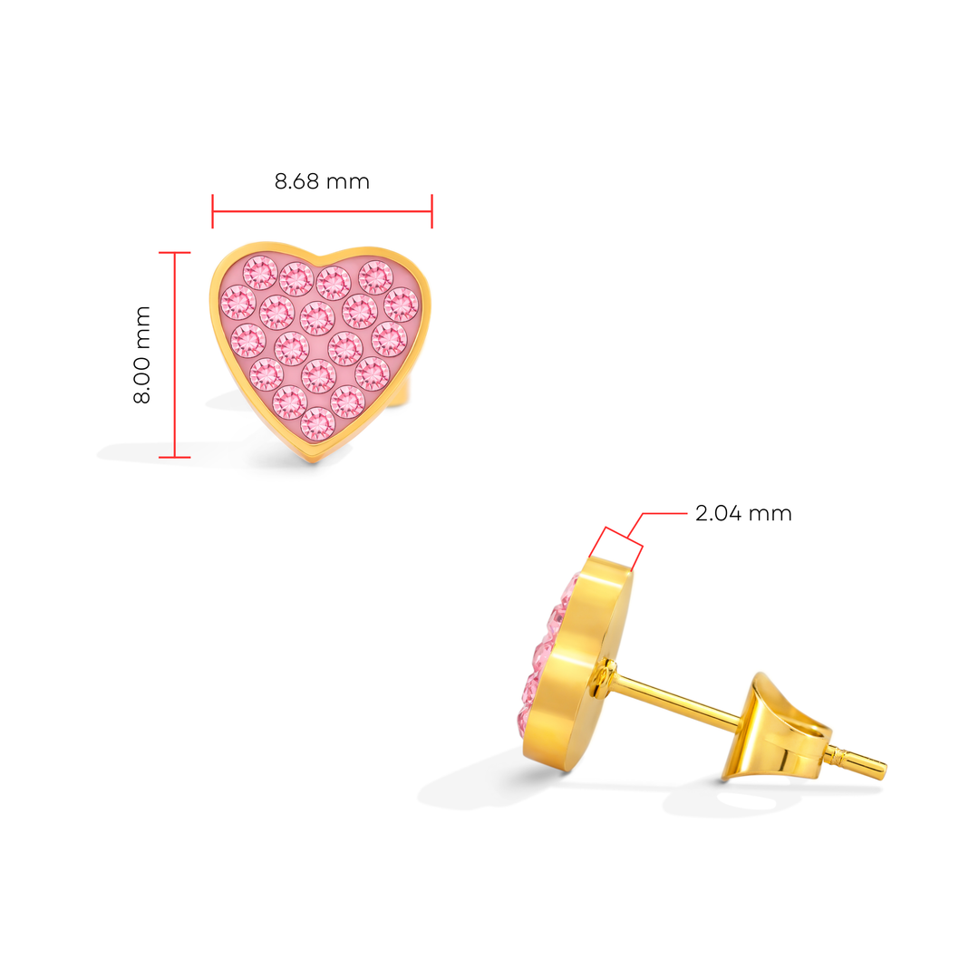 Aretes Acero Dulce Idilio