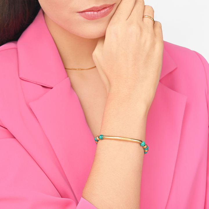 Pulsera de Piedra Turquesa