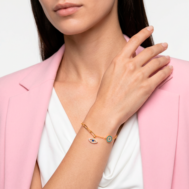 Pulsera Acero Ojo Cósmico