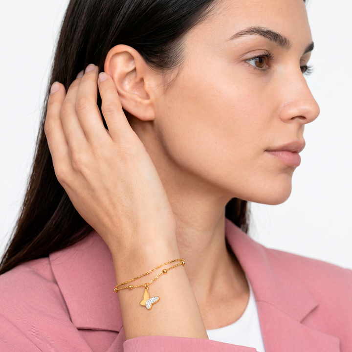Pulsera Acero Monarca