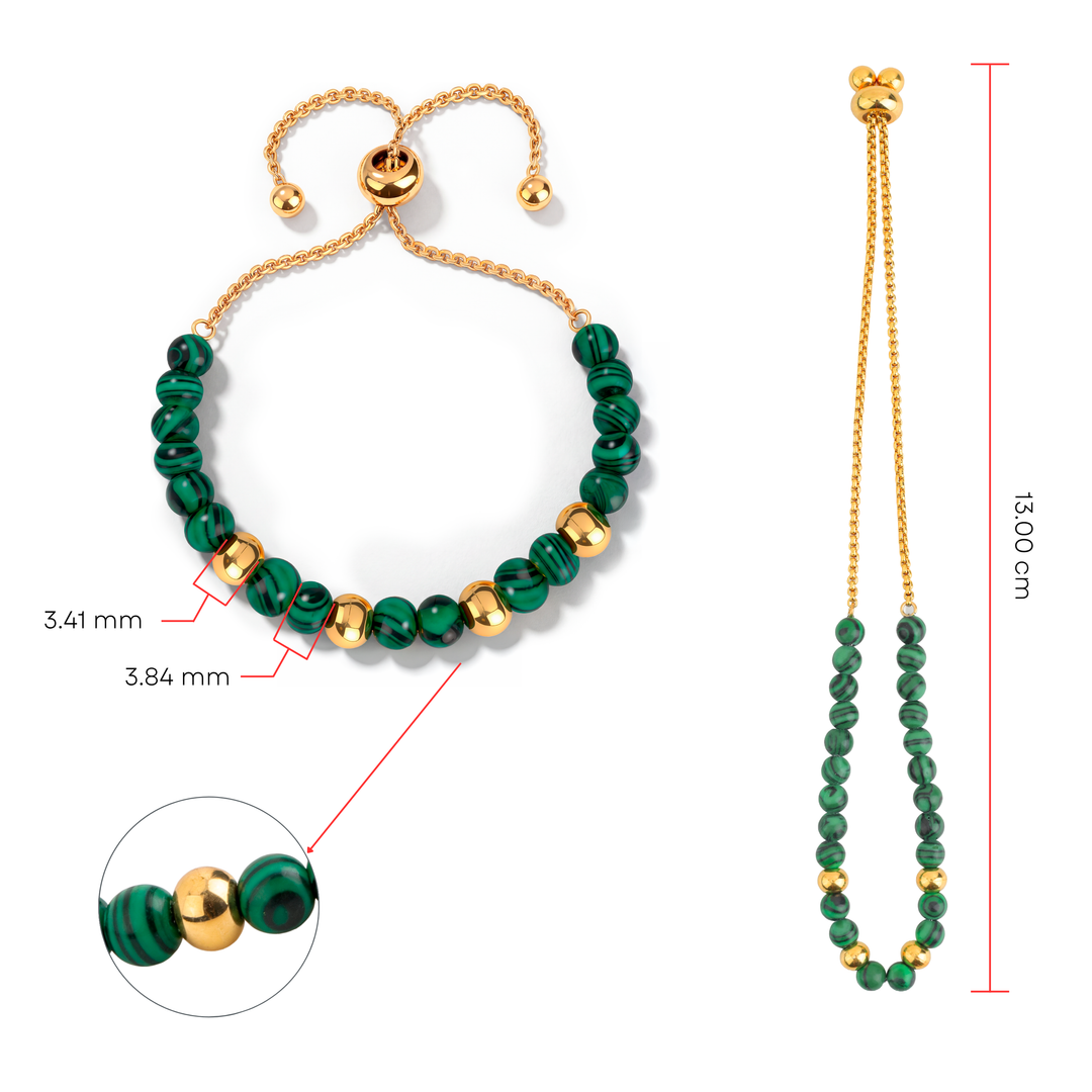 Pulsera Acero Bosque