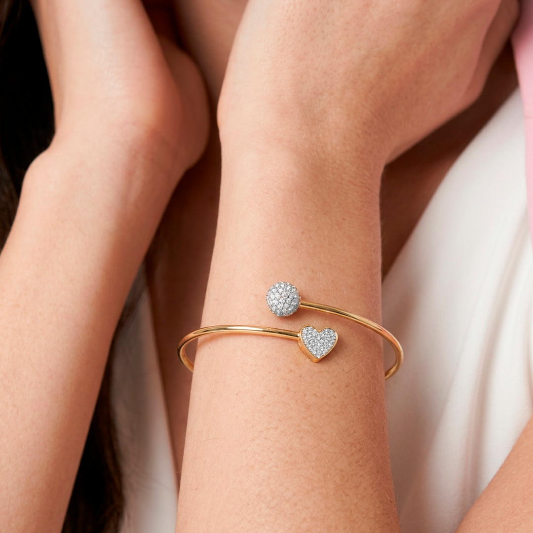 Pulsera Acero Glow &amp; Love