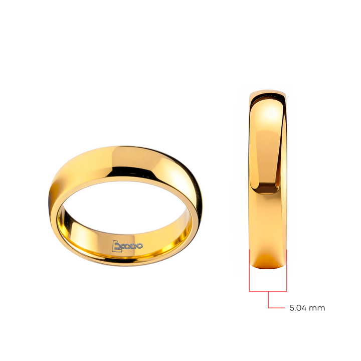 Anillo Acero Comfort - Hombre