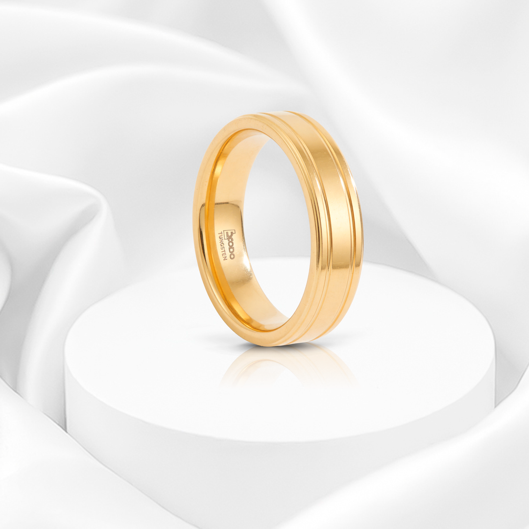 Anillo Tungsteno Eternidad - Hombre