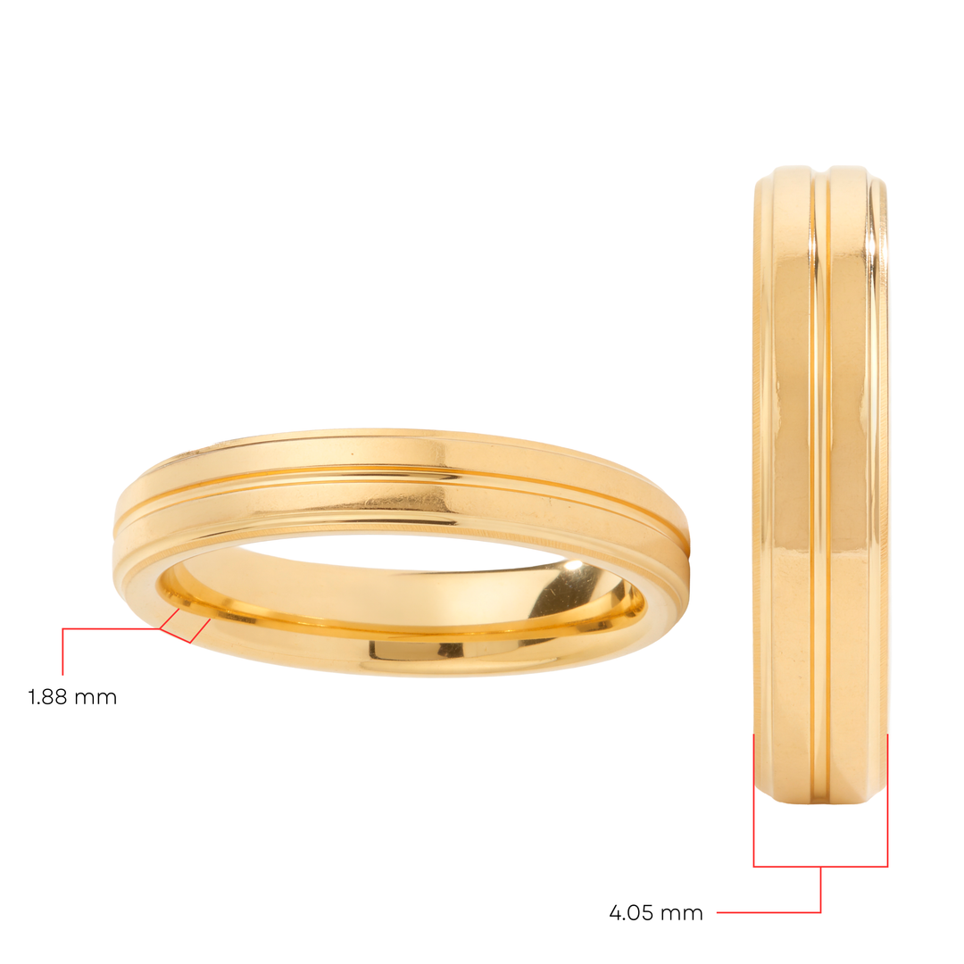 Anillo Tungsteno Eternidad - Mujer