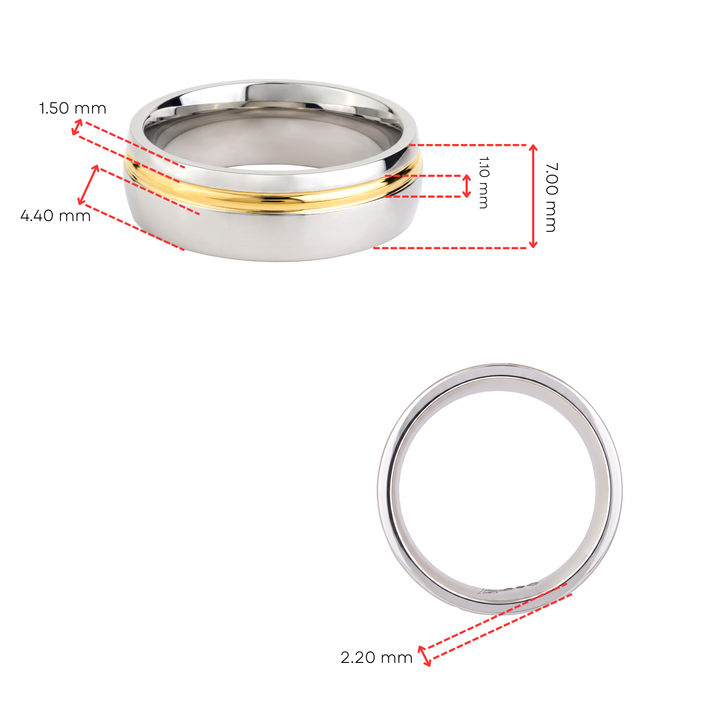 Anillo Acero Elegance - Hombre