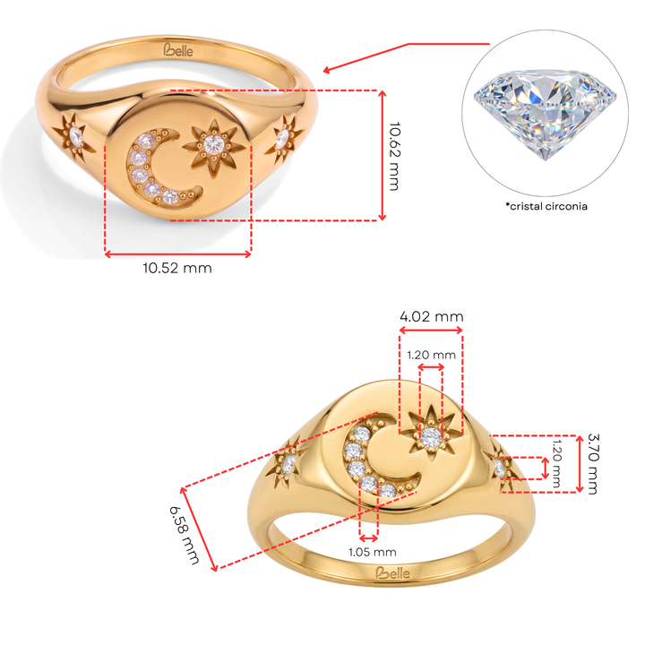 Anillo Acero Astral