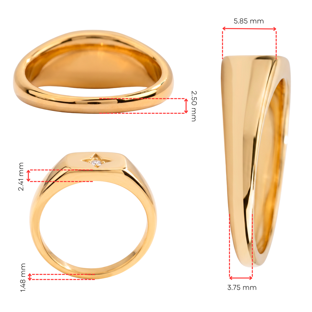 Anillo Acero Estellaris