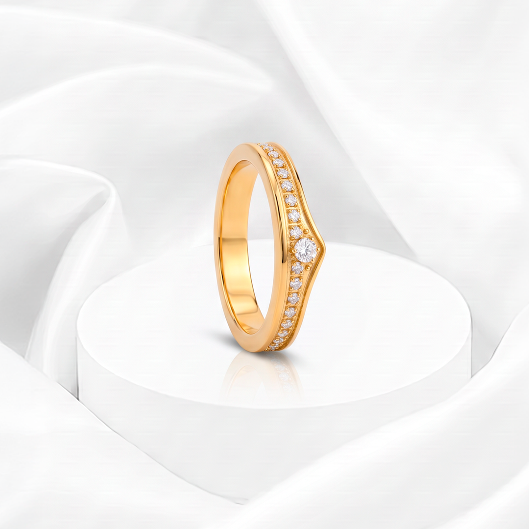 Anillo Acero Tiara Eternity