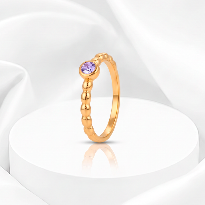 Anillo Acero Mauve