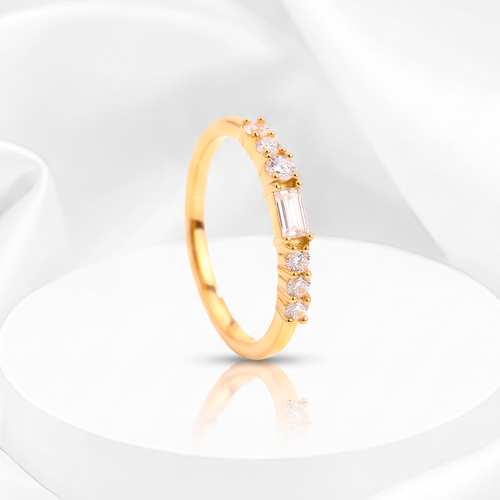 Anillo Acero Éternité