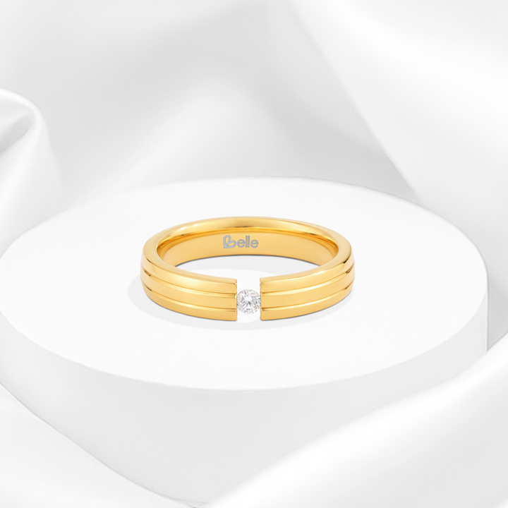 Anillo Acero Romantic - Mujer