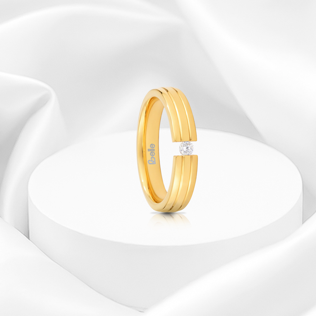 Anillo Acero Romantic - Mujer