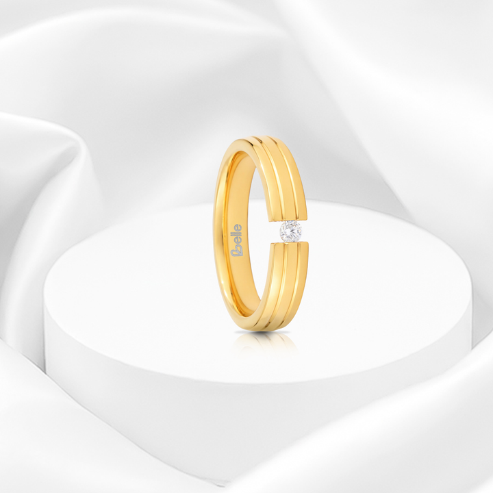 Anillo Acero Romantic - Mujer