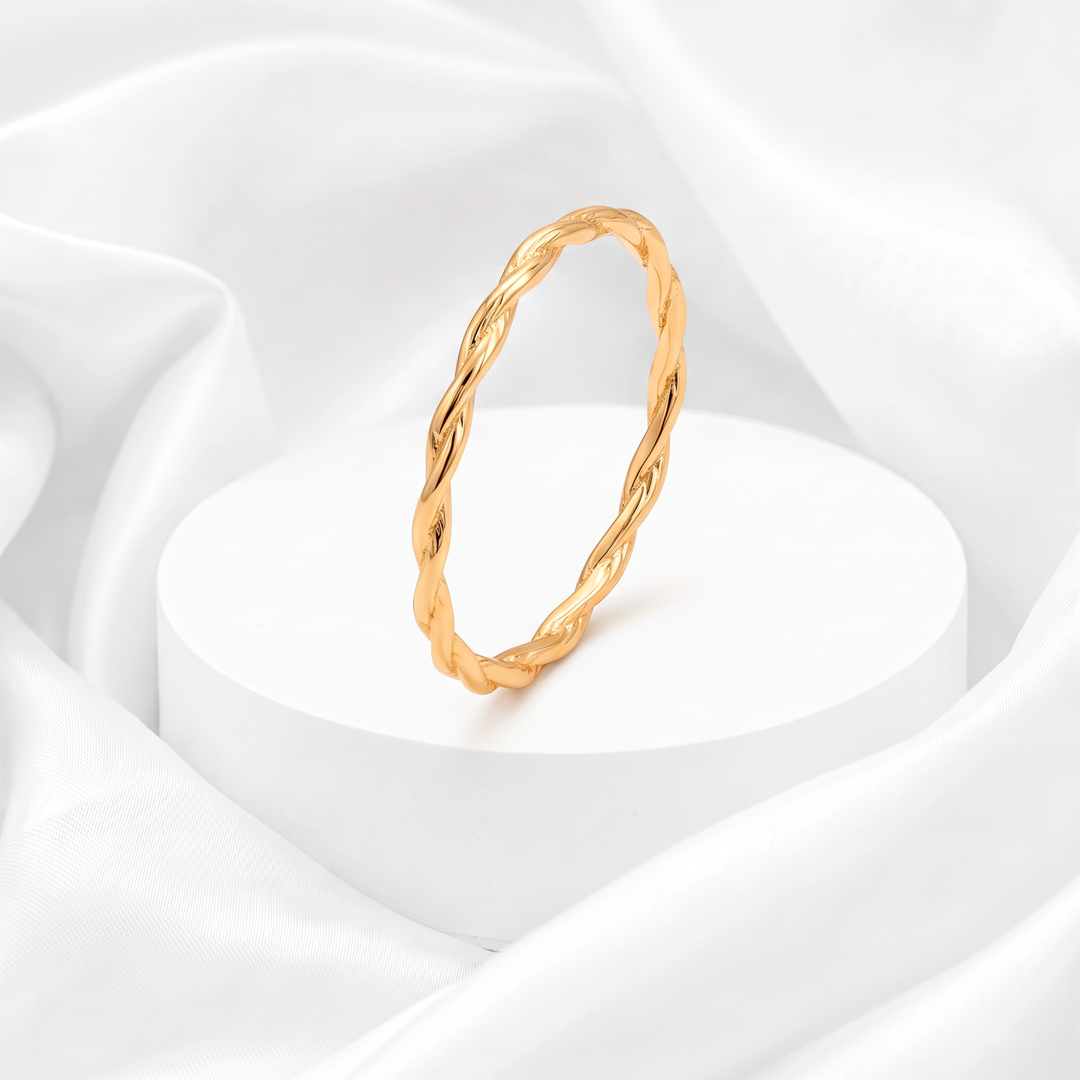 Anillo Plata 925 Slim Twisted