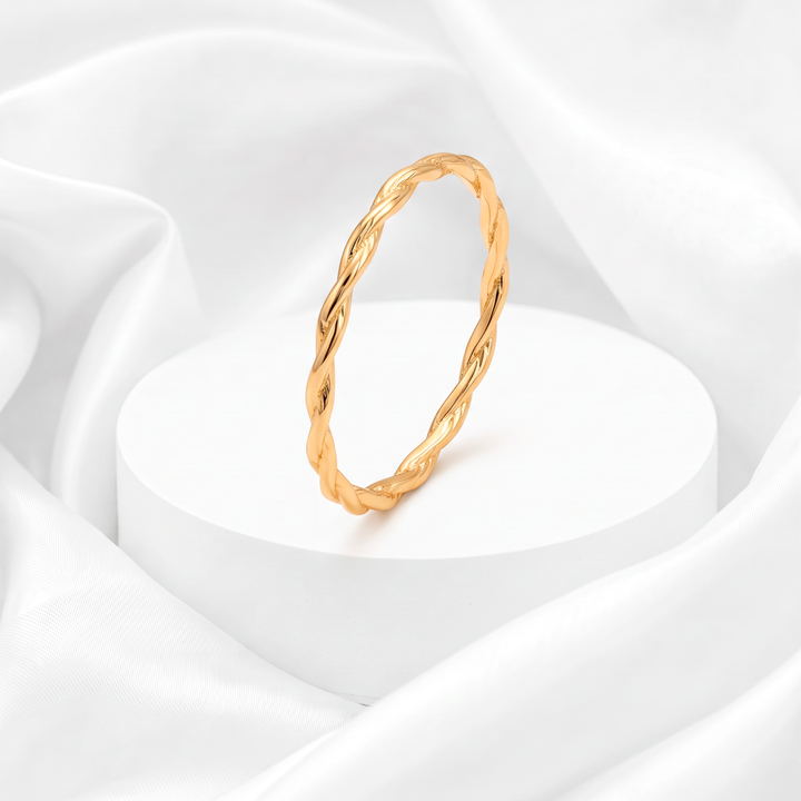 Anillo Plata 925 Slim Twisted