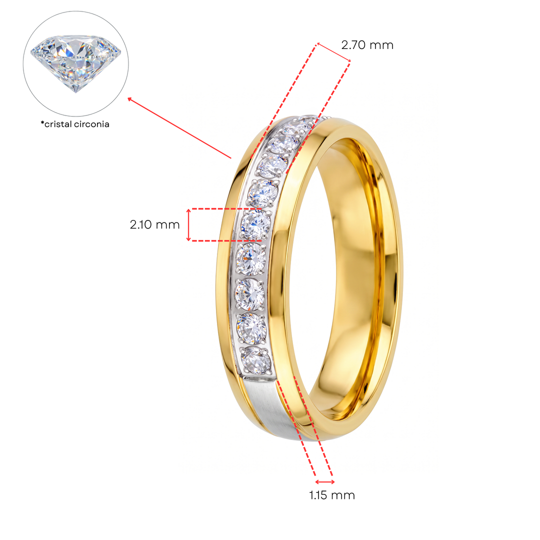 Anillo Acero Supreme - Mujer