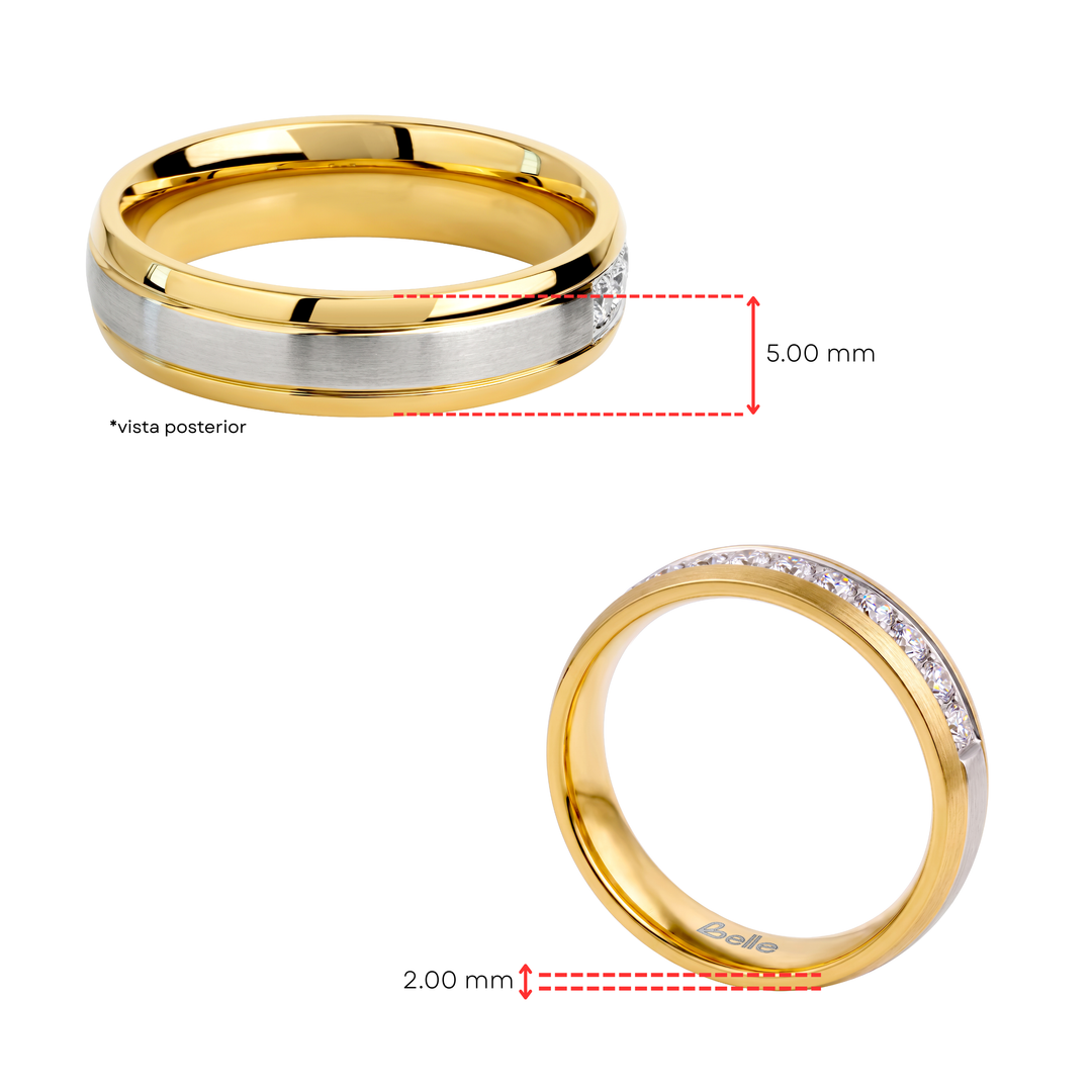 Anillo Acero Supreme - Mujer