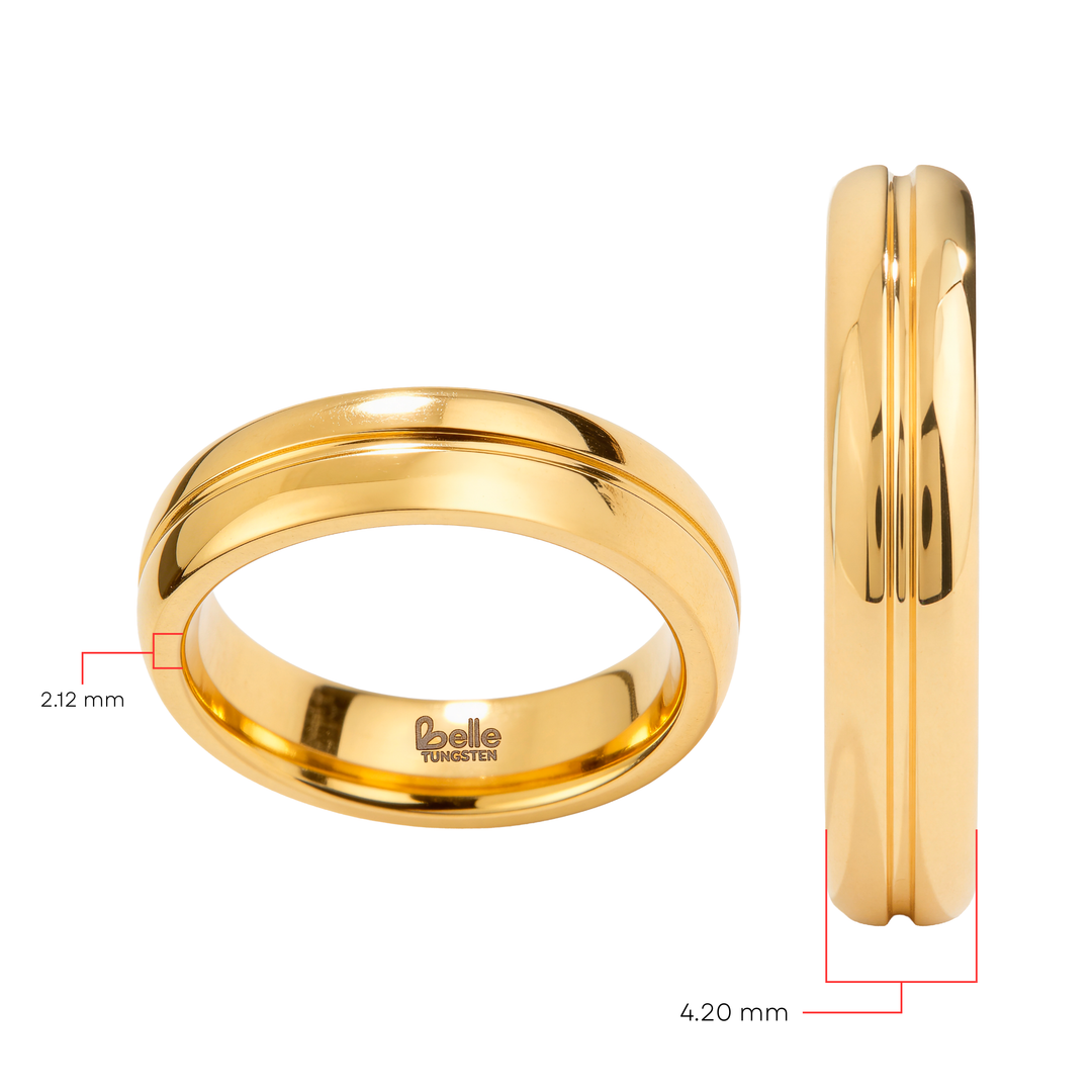 Anillo Tungsteno Felicidad - Mujer