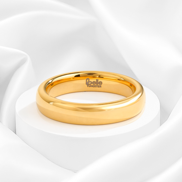 Anillo Tungsteno Satinado - Mujer