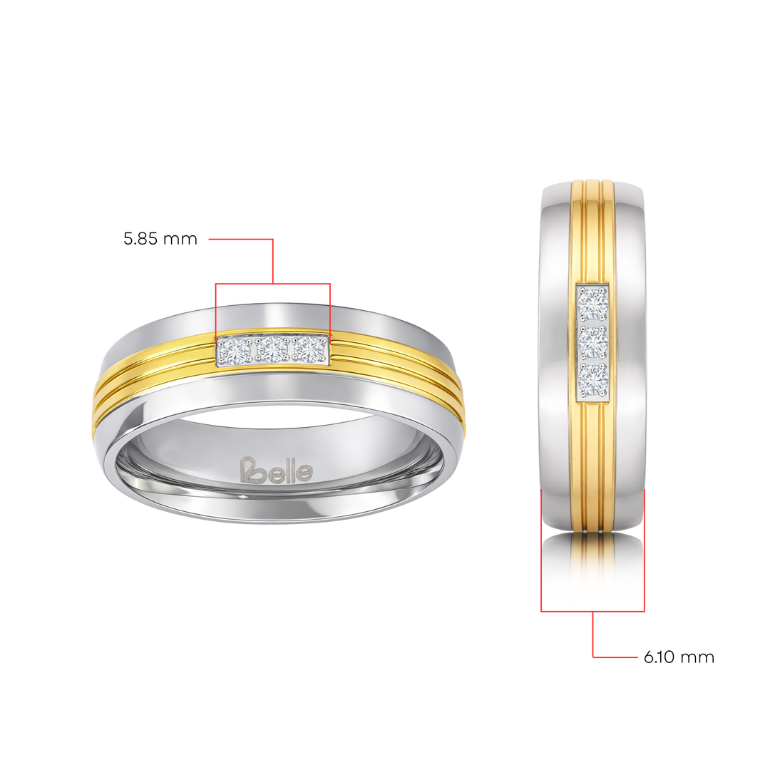 Anillo Acero Elegance - Mujer