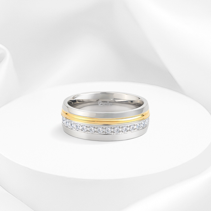 Anillo Acero Esencial - Mujer