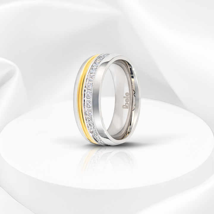 Anillo Acero Esencial - Mujer