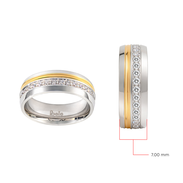 Anillo Acero Esencial - Mujer