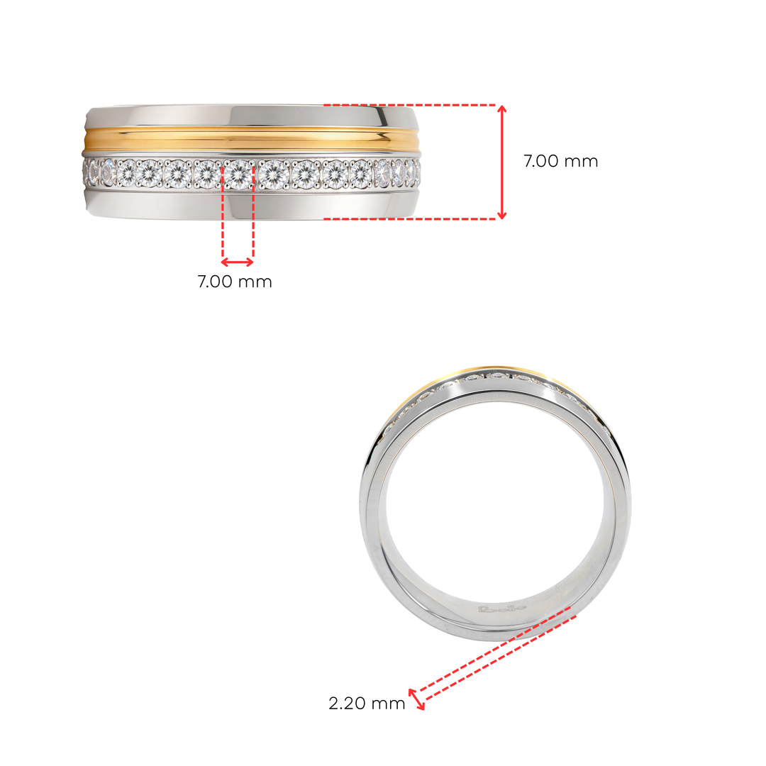 Anillo Acero Esencial - Mujer