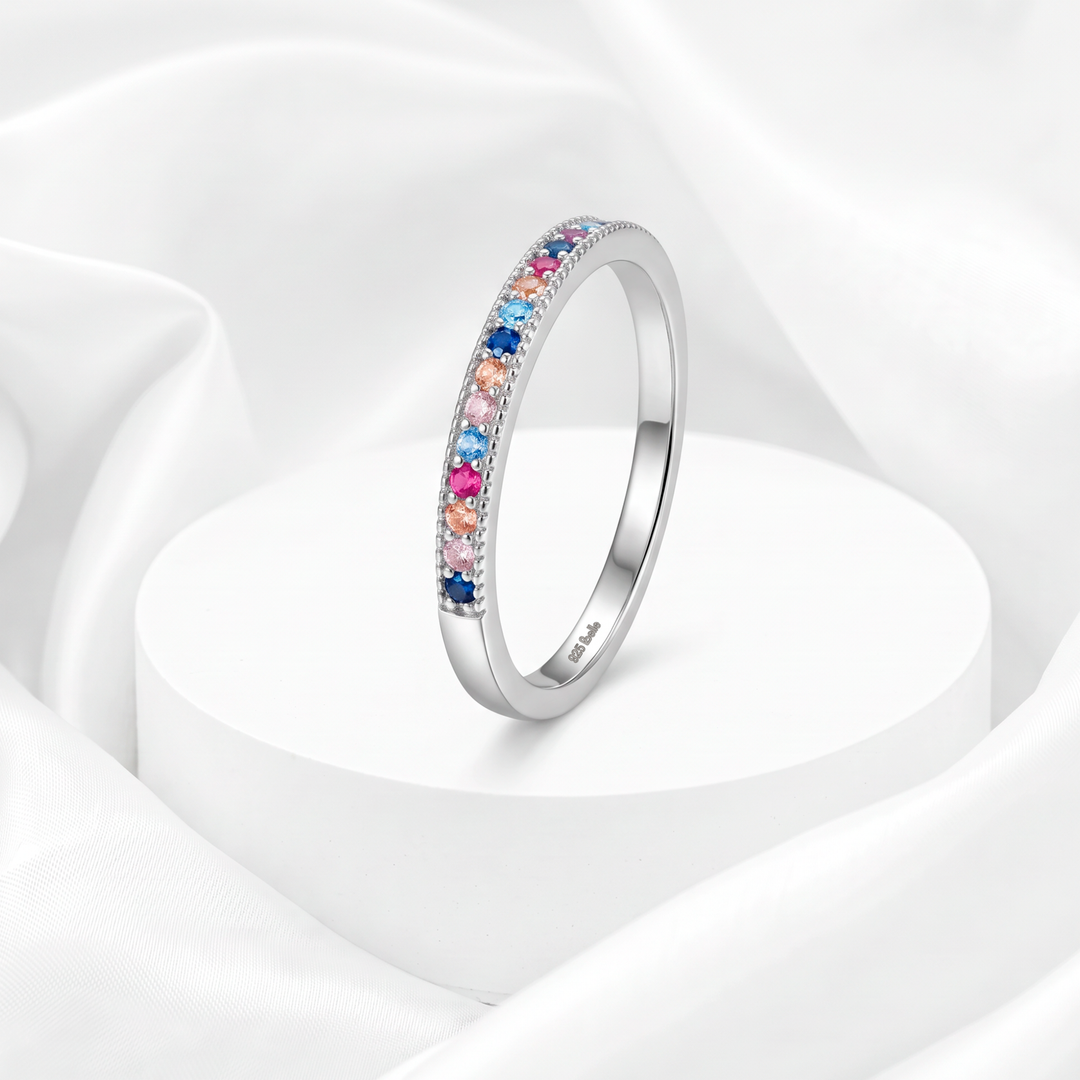Anillo Plata 925 Milgrain