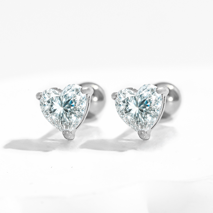 Aretes Acero Heartbeat