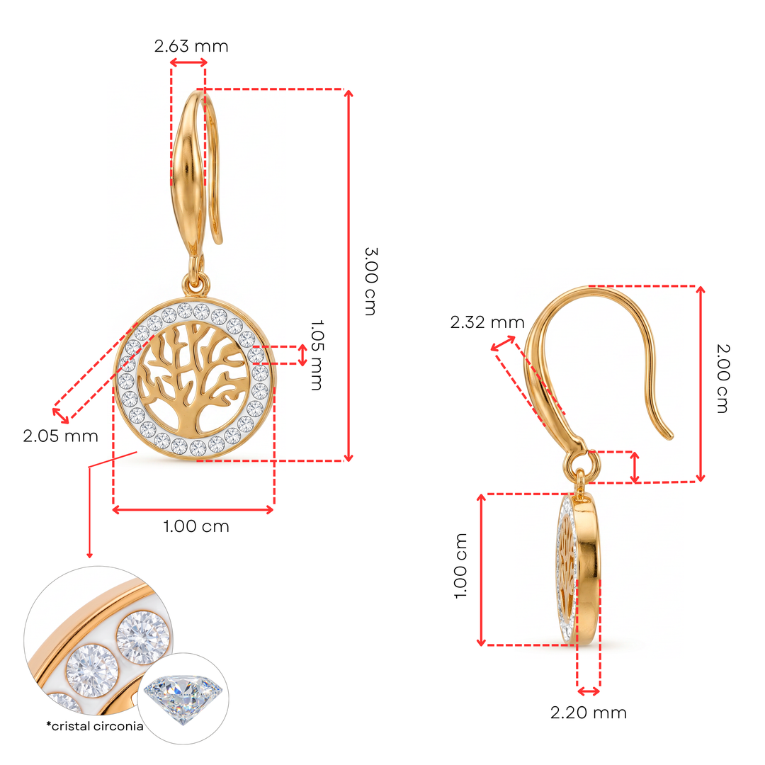 Aretes Acero Alba Tree