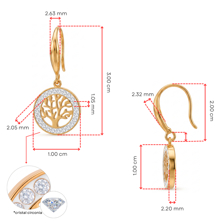 Aretes Acero Alba Tree