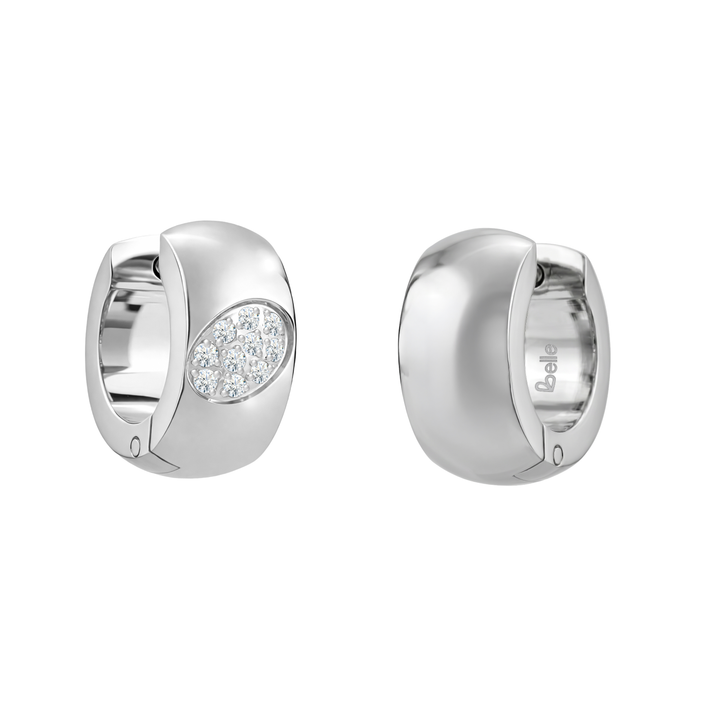 Aretes Argollas Acero Stellar Hoops