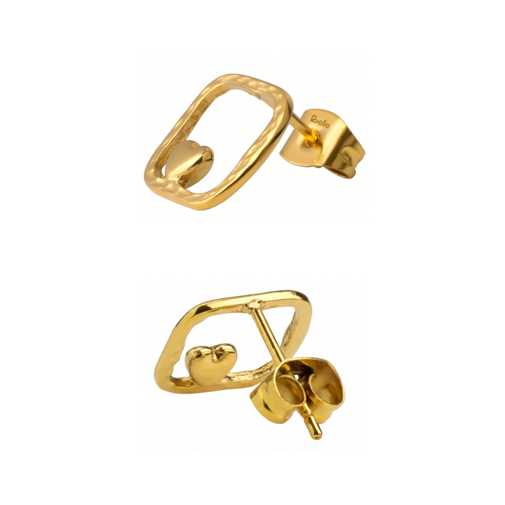Aretes Acero Say Love