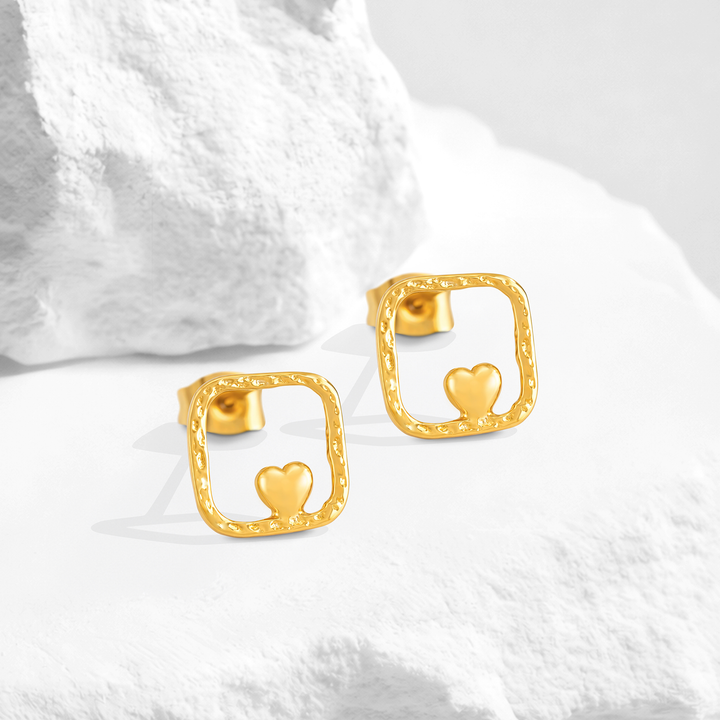 Aretes Acero Say Love